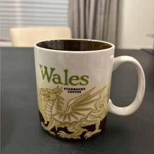 Starbucks Wales Global Icon Collector Series 16oz 2010 Coffee Mug
